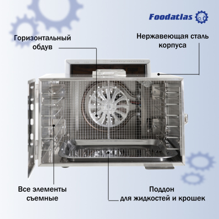 Дегидратор FA-6 Foodatlas Eco